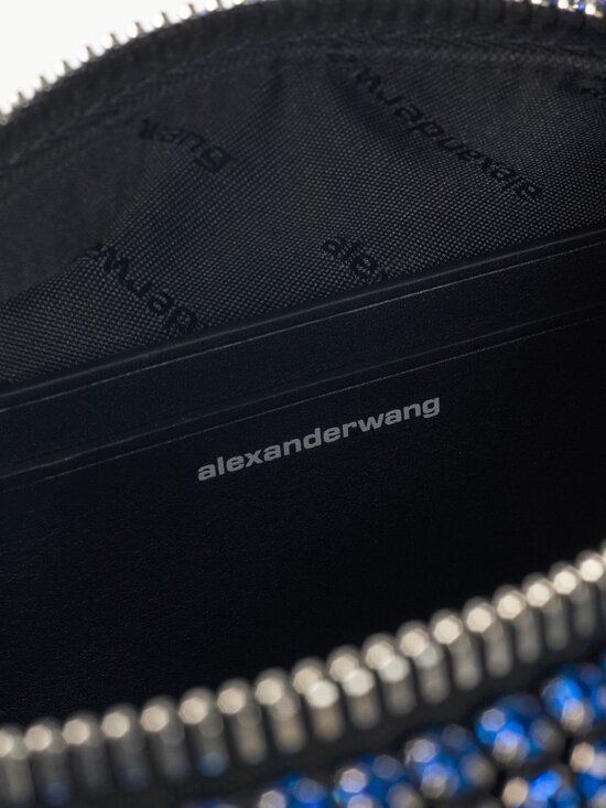 Alexander Wang Cruiser Cobalt Crystal Mini Duffle Bag - Picture 12 of 12